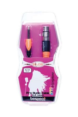 Bespeco SLJF600 Jack Mono To XLR Female Microphone Cable